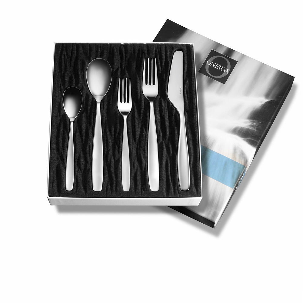 Oneida Naturally Norwegian Foss 20 Piece - Service for 4 | Extra 30% Off Code FF30 | Finest Flatware